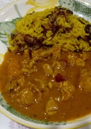 Foto de Frango Masala com Damasco (r. Própria)