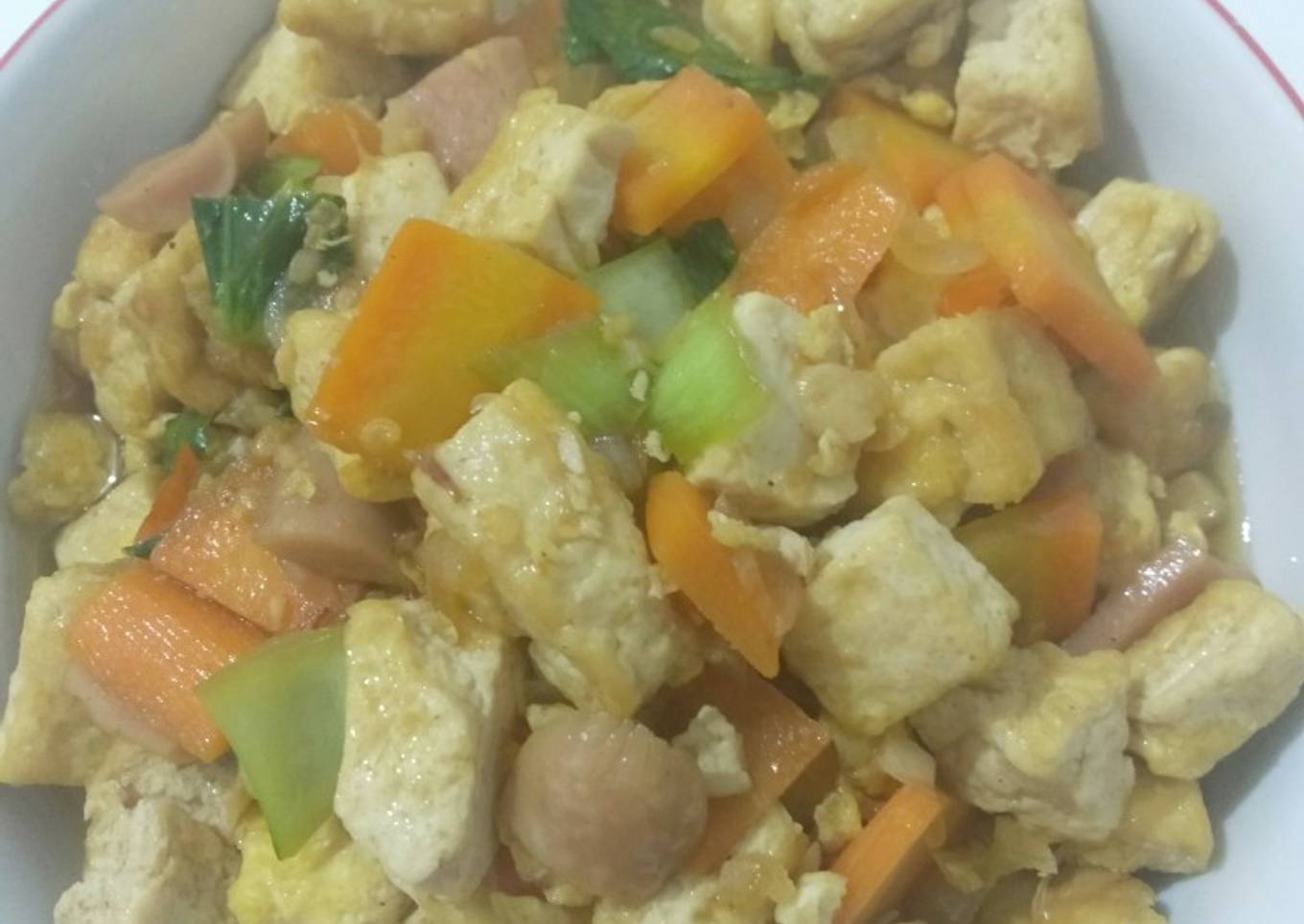 Tumis Tahu Telur