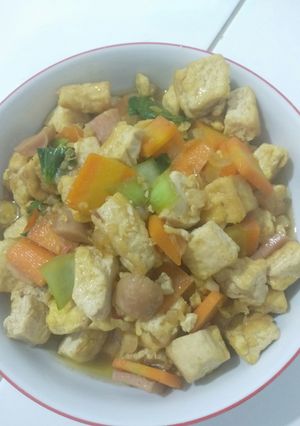 Foto resep Tumis Tahu Telur
