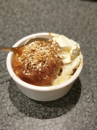 Recipe Inside-out apple crumble which Delicious