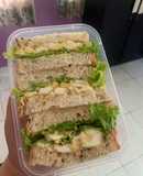 25. Sandwich simple (diet)