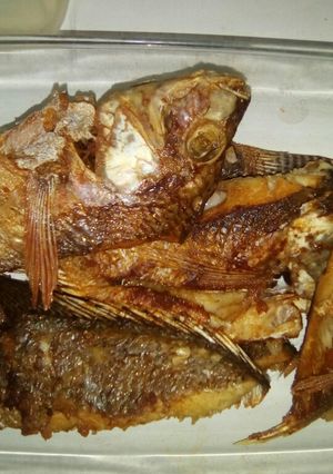 Una foto de Pescado frito