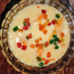 A picture of Kesar Mango custard.