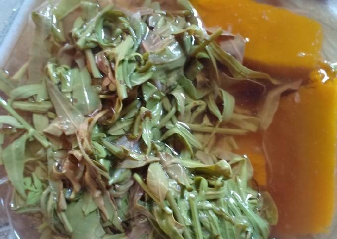 Sayur kelakai khas KalTeng