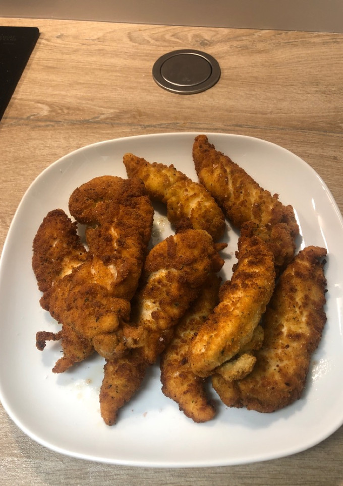 Una foto de Fingers de pollo home style