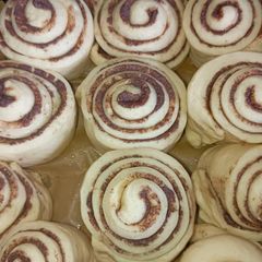 A picture of Cinnamon rolls.