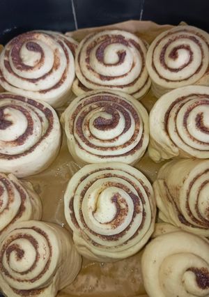A picture of Cinnamon rolls.