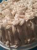 Postre rápido de durazno y chantillí