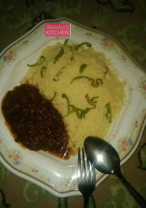 A picture of Cous-cous.