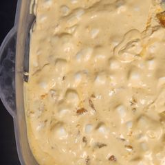 No Bake Orange Fluff Dessert A picture of No Bake Orange Fluff Dessert.