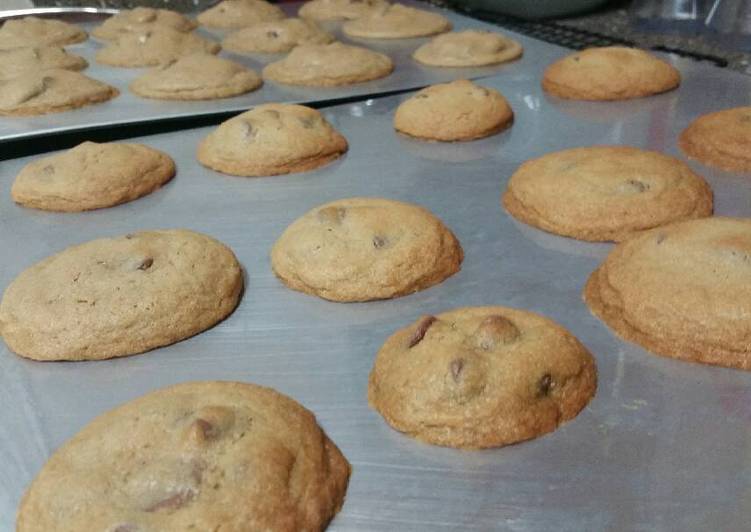 Easiest Way to Make Super Quick Homemade Moist Chocolate Chip Cookies