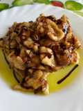 Straccetti di pollo alle mandorle