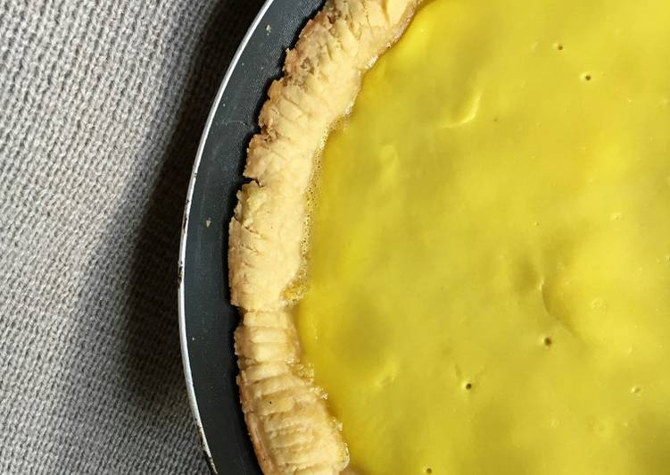 Langkah Mudah untuk Menyiapkan Pie Susu Teflon simpel Anti Gagal