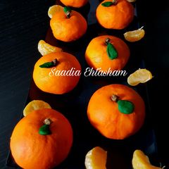 A picture of Orange sondesh.