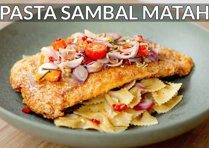 Resep Pasta Sambal Matah Anti Gagal