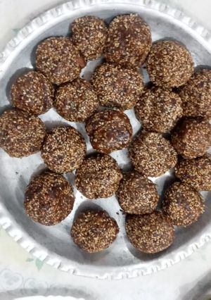 عکسی از دستور توپک خرمایی😋