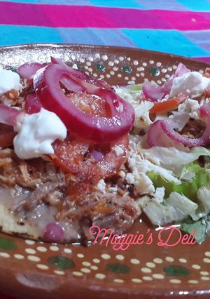 Una foto de Tostada de pierna