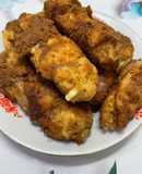 Куриная грудка с сыром в сухарях