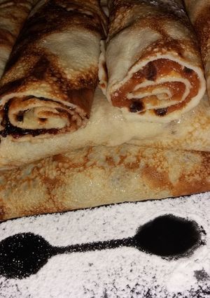 O poză a rețetei Clatite cu dulceata.
