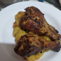 A picture of Spicy chicken drumsticks #recreate.