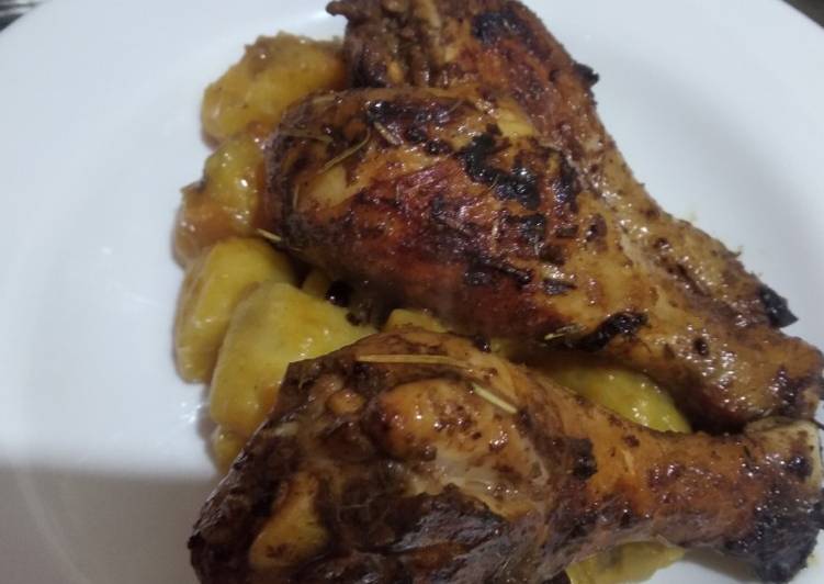 Step-by-Step Guide to Make Perfect Spicy chicken drumsticks #recreate