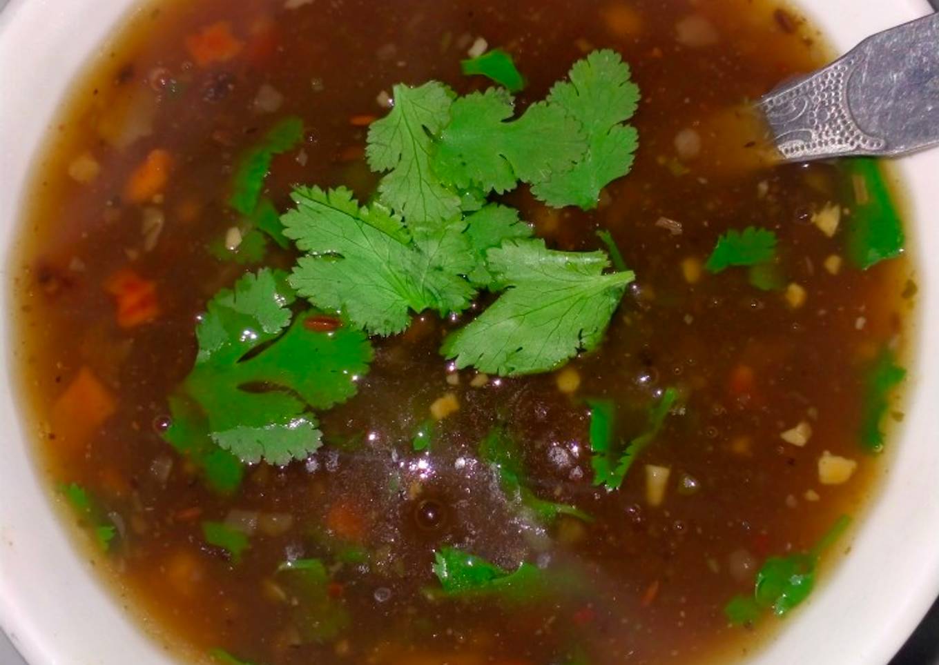Manchow veg soup