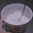 Helado casero de banana!