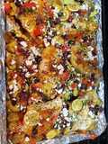 Sheet pan Greek chicken