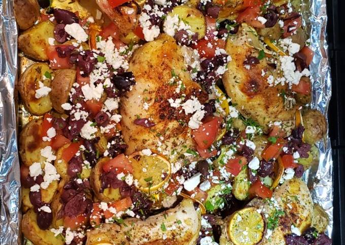 How to Prepare Any-night-of-the-week Sheet pan Greek chicken