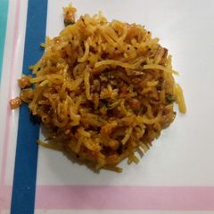 Kurdai sabji(indian noodles) A picture of Kurdai sabji(indian noodles).