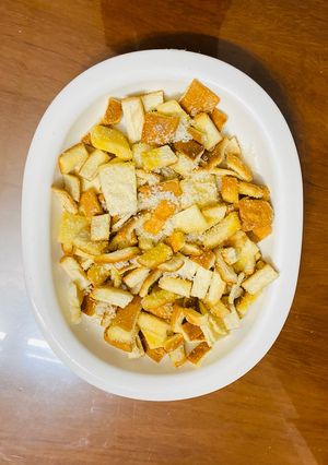 Hình của món Bánh mì caramel.