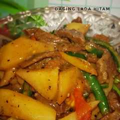 DAGING LADA HITAM (Tanpa Bawang Bombay) রেসিপির প্রধান ছবি
