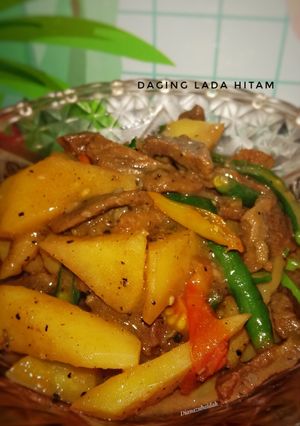 Foto resep DAGING LADA HITAM (Tanpa Bawang Bombay)