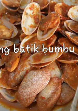Foto resep Kerang batik bumbu taoco