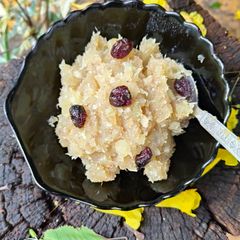 A picture of Sweet Potato Halwa.