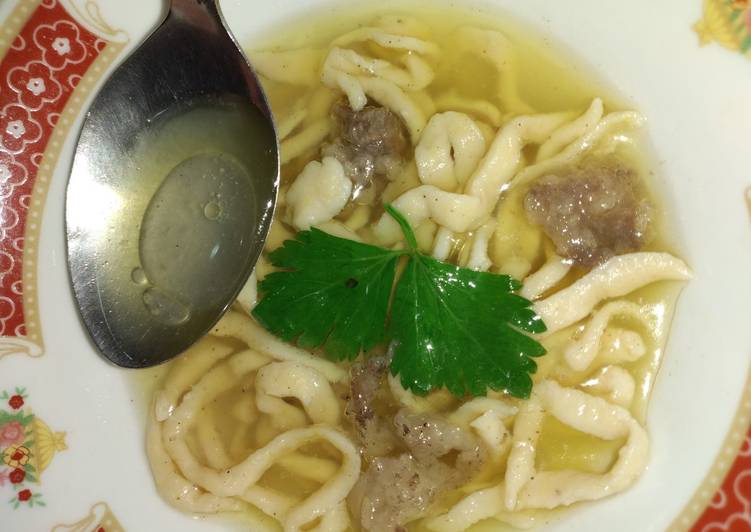 Resep Mie keto homemade tepung keto #01 yang Lezat
