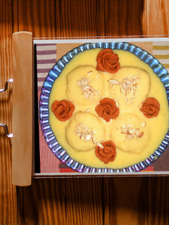 कस्टर्ड रसमलाई (Custard Rasmalai recipe in Hindi) रेसिपी मुख्य फोटो