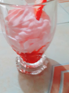صورة لوصفة تحلية الفراولة 😋😋