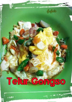 Foto resep Telur gongso anak kost