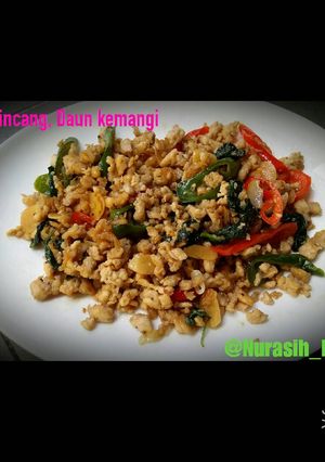 Foto resep Ayam Cincang daun kemangi