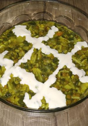 عکسی از دستور آش سرماخوردگی 😷🤧