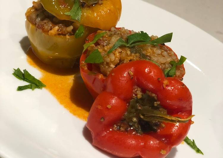 Recipe: Delicious Stuffed Peppers