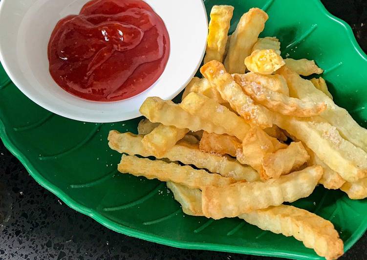 Resepi Fries Air fryer yang Praktis