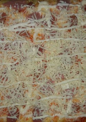 Foto resep Pizza Empuk Lembut dan Simple
