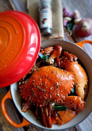 Foto resep Kepiting Lada Hitam/Blackpepper Crab