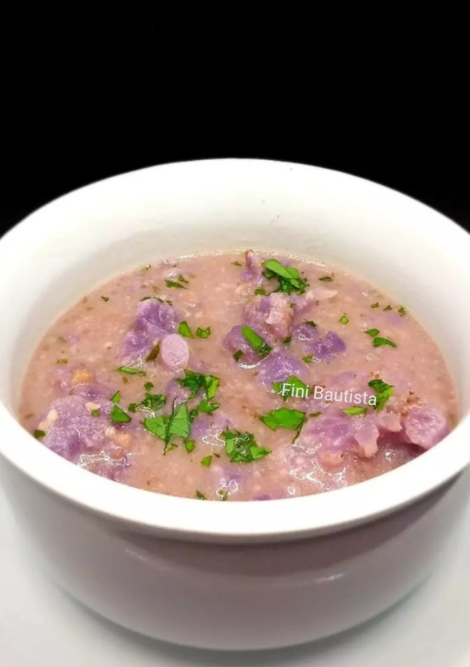 Una foto de Sopa de coliflor