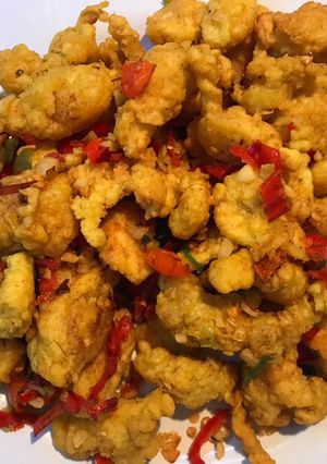 Foto resep Ayam goreng cabe garam crispy pedas