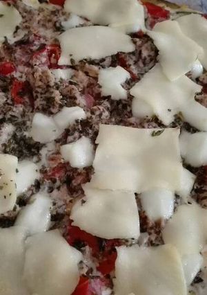Foto principal de Pastel de calabacín y tomate