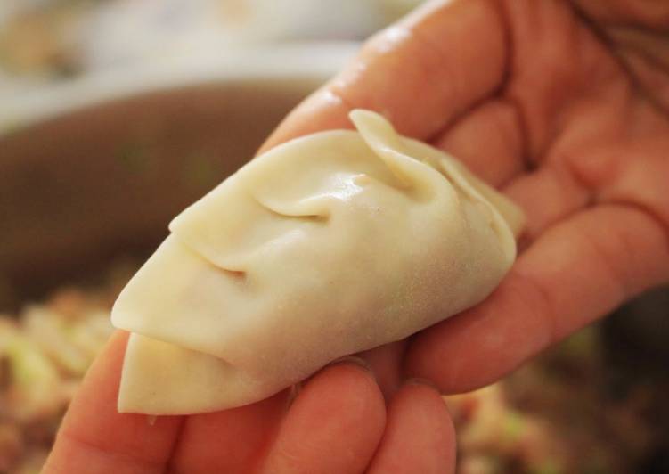 Steps to Make Super Quick Homemade My Mom&#39;s Mandoo aka Mandu aka Korean Style Dumplings