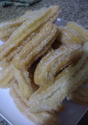Una foto de Churros bien fáciles y ricos!!! Con pocos ingredientes